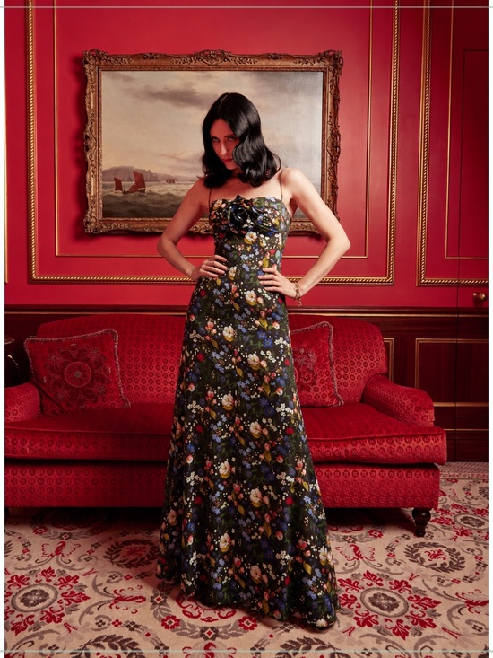 The Vampire'S Wife Dresses & Skirts - $2490 The Vampire’s Wife Paradise Road Liberty Silk Satin Runway Dress